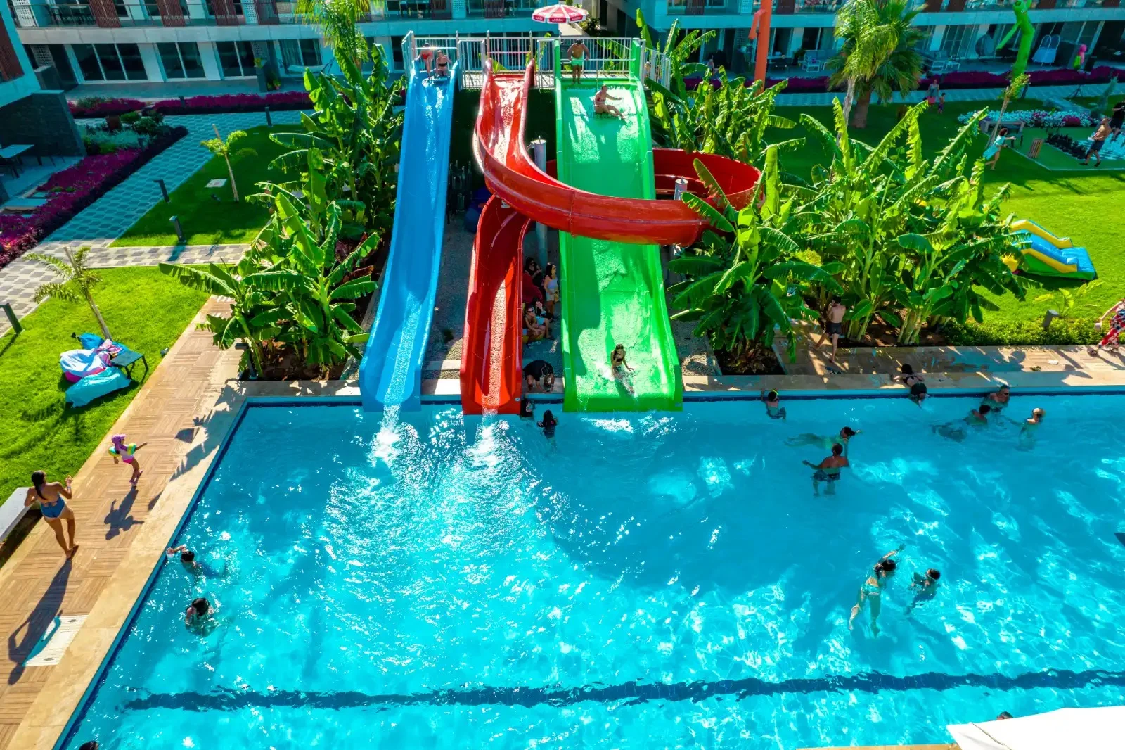 COURTYARD LONG BEACH – EŞYALI 1+1 SATILIK — Satılık in İskele, Long Beach